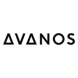 Avanos Medical Logo Vector PNG | Avanos minimalist wordmark logo 