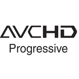 AVCHD Progressive Logo Vector PNG | High-Definition Video Encoding Emblem 