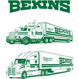 Bekins Moving & Storage Logo Vector | Bekins Transportation Brand Emblem 