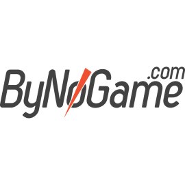 Bynogame Black Logo Vector PNG | ByNoGame.com Wordmark 