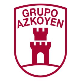 Azkoyen Grupo Logo Vector Png | GRUPO AZKOYEN emblem with stylized castle shield 