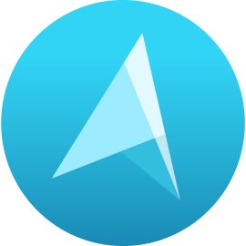 Azure Maps Logo Vector PNG | Modern Navigation Pointer Emblem 