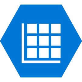 Azure Storage Table Logo Vector Png | Azure Table Storage Icon 
