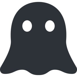Telegram Deleted User Ghost Logo Png | Telegram Deleted User Ghost Logo Vector 