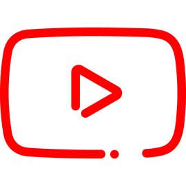 Youtube Minimal Logo Png | Youtube Minimal Logo Vector 
