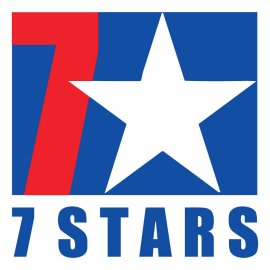7 Stars Logo Png | 7 Stars Logo Vector | Celestial Ascent  Seven Luminaries  Guiding Light  Infinite Horizon