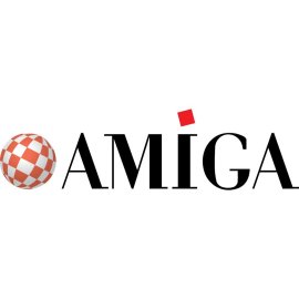 Amiga Logo Png | Amiga Logo Vector | Amiga Logo Design: Retro Computing Icon  |  Vibrant Rainbow Checkmark Emblem  |  Commodore Legacy Reimagined  |  Digital Friendship Visual Identity