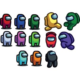 Among Us Characters Logo Png | Among Us Characters Logo Vector | Crewmate Chronicles  The Impostor Awaits  Among Us Characters Logo