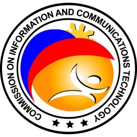 Commission On Information And Communications Logo Png | Commission On Information And Communications Logo Vector | Information Bridge | Communications Nexus | Digital Gateway | Commission Emblem