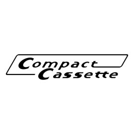 Compact Cassette Logo Png | Compact Cassette Logo Vector | Retro Rewind | Analog Soul | Modern Twist | Compact Cassette