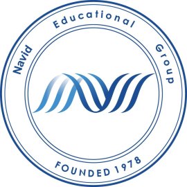Dibagaran Navid Pars College Circle Logo Png | Dibagaran Navid Pars College Circle Logo Vector | Dibagaran Navid Pars College Circle | Education Emblem | Knowledge Hub | Persian Heritage
