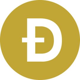 Dogecoin Doge Logo Png | Dogecoin Doge Logo Vector | Digital Canine | Moonbound Meme | Crypto Icon | Golden Pup