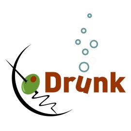 Drunk Logo Png | Drunk Logo Vector | Drunk Logo: Intoxicated Elegance  A Spirited Identity  The Art of Inebriation  Bold Typography Meets Liquid Flow
