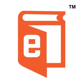 Ebook Logo Png | Ebook Logo Vector | Digital Pages | Open Book Icon | E-Learning Hub | Modern Typography