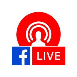 Facebook Live Logo Png | Facebook Live Logo Vector | Live Streaming Icon | Global Connection Hub | Digital Broadcasting Platform | Real-Time Engagement