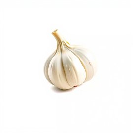 Garlic White Watercolor Natural Vegetable PNG Image