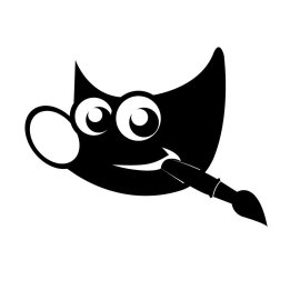 Gimp Monochrome Logo Png | Gimp Monochrome Logo Vector | Gimp Monochrome | Minimalist Identity | High Contrast Design