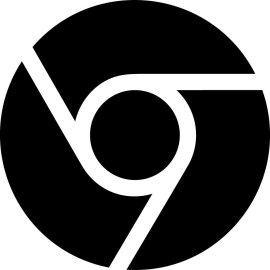 Google Chrome Black Logo Png | Google Chrome Black Logo Vector | Google Chrome Black | Dark Mode Innovation | Minimalist Power | Bold Browser Identity
