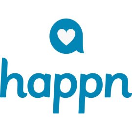 Happn Logo Png | Happn Logo Vector | Happn Logo Design: Serendipitous Encounters  Modern Dating App  Minimalist Heartbeat  Digital Connection