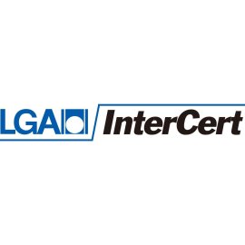 Lga Intercert Logo Png | Lga Intercert Logo Vector | Lga Intercert Logo | Global Certification Emblem | Trust & Compliance Mark | Professional Accreditation Design