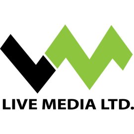 Live Media Logo Png | Live Media Logo Vector | Live Media | Dynamic Pulse | Digital Connection | Vibrant Identity