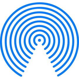 Macos Airdrop Logo Png | Macos Airdrop Logo Vector | Seamless Connectivity Redefined  Wireless Transfer Evolved  Minimalist Tech Aesthetics  Macos Airdrop