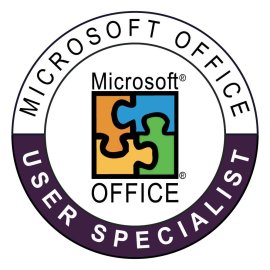 Microsoft Office User Specialist Logo Png | Microsoft Office User Specialist Logo Vector | Microsoft Office User Specialist | Certified Proficiency | Professional Credential