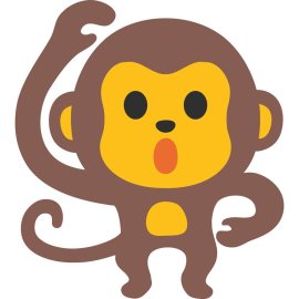 Monkey Emoji Logo Png | Monkey Emoji Logo Vector | Monkey Emoji | Playful Branding | Digital Expression | Modern Logo