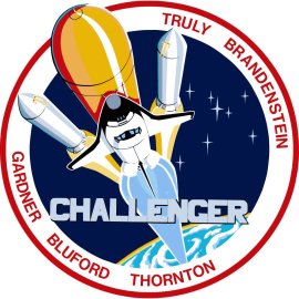 Nasa Sts 8 Insignia Challenger Logo Png | Nasa Sts 8 Insignia Challenger Logo Vector | Challenger's Legacy  STS-8 Insignia  NASA Emblem  Space Exploration