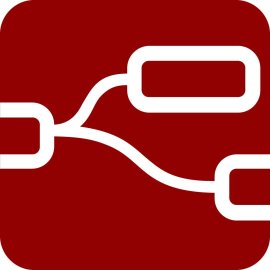 Node Red Logo Png | Node Red Logo Vector | Flow of Logic | The Red Thread of Automation | Nodes of Connection | Visual Symphony of Integration