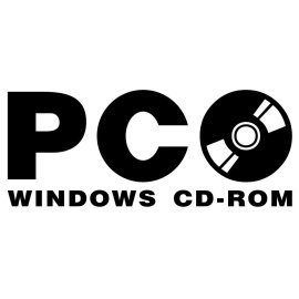 Pc Windows Cd Rom Logo Png | Pc Windows Cd Rom Logo Vector | Pc Windows Cd Rom | Legacy of Digital Access | Retro Tech Branding | Icon of Computing History