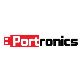 Portronics Logo Png | Portronics Logo Vector | Portronics Logo: Connectivity Redefined  |  Modern Tech Emblem  |  Digital Bridge Symbol