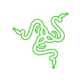 Razer Logo Png | Razer Logo Vector | Razer Logo: The Triple-Headed Serpent | Gaming Icon | Green on Black | Brand Identity