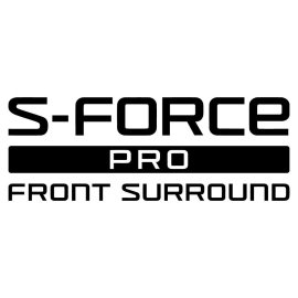 S Force Pro Front Surround Logo Png | S Force Pro Front Surround Logo Vector | S Force Pro Front Surround | Dynamic Audio Innovation | Premium Sound Technology | Immersive Brand Identity