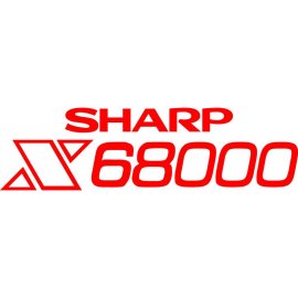 Sharp X68000 Logo Png | Sharp X68000 Logo Vector | Sharp X68000: Iconic 90s Computer · Retro Tech Legacy · Bold Geometric Logo