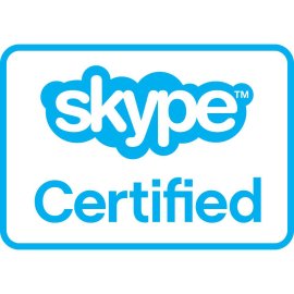 Skype Certified Logo Png | Skype Certified Logo Vector | Skype Certified | Trusted Communication Partner | Verified Quality Seal | Global Connectivity Badge