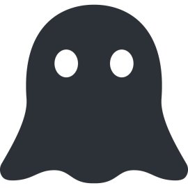 Telegram Deleted User Ghost Logo Png | Telegram Deleted User Ghost Logo Vector | Phantom of the Chat  |  The Deleted Echo  |  Digital Afterlife  |  Ghostly Messenger