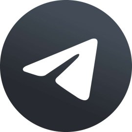 Telegram New019 Black X Logo Png | Telegram New019 Black X Logo Vector | Telegram New019 Black X | Dark Messaging Icon | Anonymous Communication Symbol